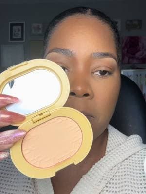 Pop. Press. Blur. 🤩 @Makeup Revolution Powder Pop in Banana! This little cutie blurs, brightens and sets! It’s compact enough to pop into your bag for an On-The-Go Blur touchup! 💛✨ #RevolutionOnYou #RevGen #makeuprevolution #ad #creatorsearchinsights