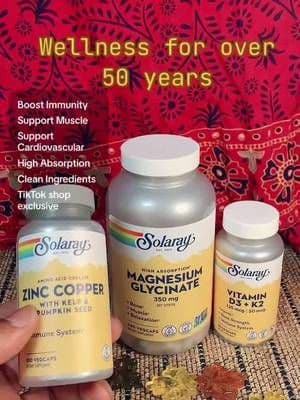 @Solaray #immunity #tiktokshopcybermonday #tiktokshopblackfriday #magnesium #zinc