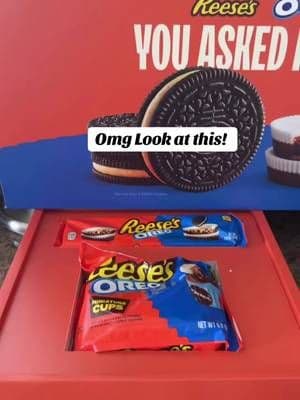 Getting ready to unbox @OREO x @Reeses #giftedbyoreo #giftedbyreeses