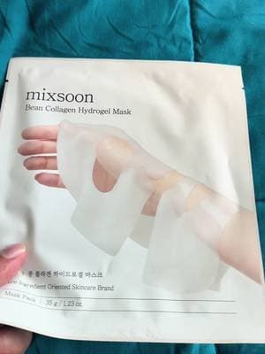 Mi rutina con skincare con Mixsoon mascarilla de colageno hidrogel #tiktokshop #skincare #mask #mixsoon #mixsoonbeanessence #korean #pregnant #women #vegan #beauty @mixsoon
