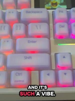 This keyboard is giving creamy thocky dreamy desk setup energy. The EPOMAKER G84 Pro is such a fun upgrade. Shop it in my showcase. Same goal. New level. And Iβm rooting for you #TikTokShop #KeyboardTok #MechanicalKeyboard #DeskSetup #TechFinds