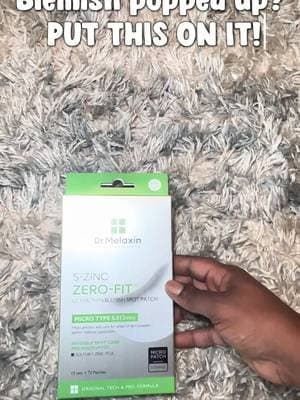 Blemishes really be popping up whenever they feel like it 😩 These Zero Fit Bloomshift Spot Patches are definitely going in my skincare stash! 🤭 Tap the orange cart 🛒 @Dr.Melaxin #tiktokshop#TikTokShopes #Skincare #AcneCare #Bloomshift