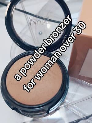 The ladies are over 30 and are looking for a bronzer that has a powdery finish that doesn't cake and your fine lines che
