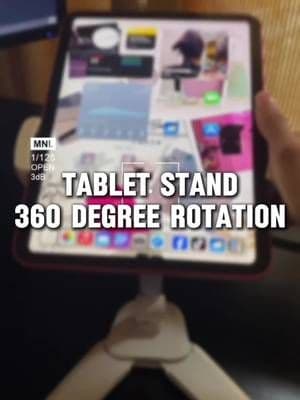 This is definitely a must have ipad accessory! I’ve been using this stand everyday since I got it. #ipad #tablet #tabletstand #office #officemusthaves #ipadaccessories #tabletaccessories #musthaves #tiktokshopfinds
