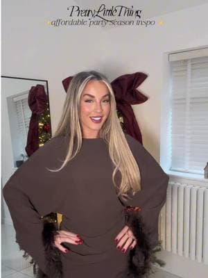 BLACK FRIDAY IS HERE ✨ Party season has arrived with PLT - here are my 4 favourite looks ✨ @prettylittlething #AD #PLTBlackFriday