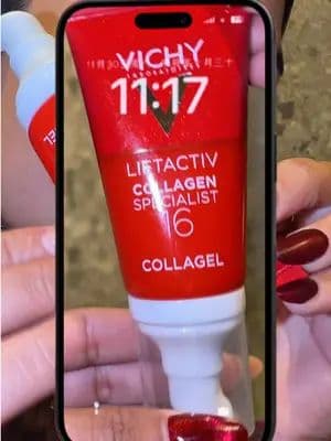 Mañana y noche llena de firmeza y luminosidad! Colageno Puro 😍 He estado probando el nuevo Liftactiv Collagel 16 de @vichylaboratoires y me encanta . Su textura en gel invisible es perfecta para el colágeno de la piel sin dejarla pesada, ideal para lograr ese efecto invisible y un glow espectacular que todas queremos. Pruébalo y me cuentas 😍 #MeAndMyCollagel #VichySkincare #VichySkincareFM #publicidad #skin