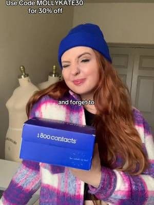 Use my code MOLLYKATE30 for 30% off at @1-800 Contacts for all new customers💙 #Ad #1800Contacts It's SO easy and I love how stress free ordering is!