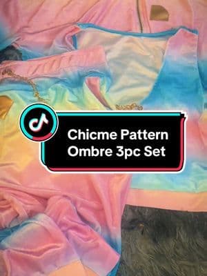Chicme Pattern Ombre 3pc Set #Chicme #ombre #3piexeSet #outfitset #velor #velorset #Spotlight #TikTokShopSummerSale #dealsforyoudays #iamsaltri #iamsaltrii #MidYearMegaSale #TikTokShopDealsforyourdays #TreasureFinds #TikTokShopBacktoSchool #spotlightfinds #olympics #spotlightfashion #TikTokpromotion #FallFreshness