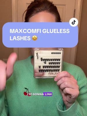 @Maxcomfi GLUELESS lashes 🤩 and a HUGE discount you don’t want to miss out on 🫶 #maxcomfilashes #maxcomfi #gluelesslashes #lashclusters #tiktokmademebuyit