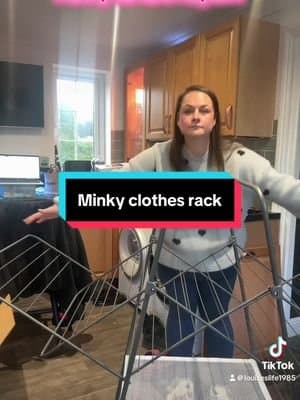It’s been lost saving money since having this! Super lightweight, fits behind the door when done, lovely!! @Minky Homecare #tiktokmademebuyit #dealdrops #laundry #clothes