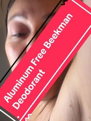 Aluminum free deodorant without baking soda, great for people with sensitive skin #tiktokshopcreatorpicks #tiktokshopholidayhaul #sensitiveskin #beekman1802 #aluminumfreedeodorant