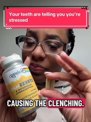 Night grinding = your body never turned off @Solaray #jawclenching #stressrelief #magnesium ##solarayzhounewarrivals #tiktokshopstockup