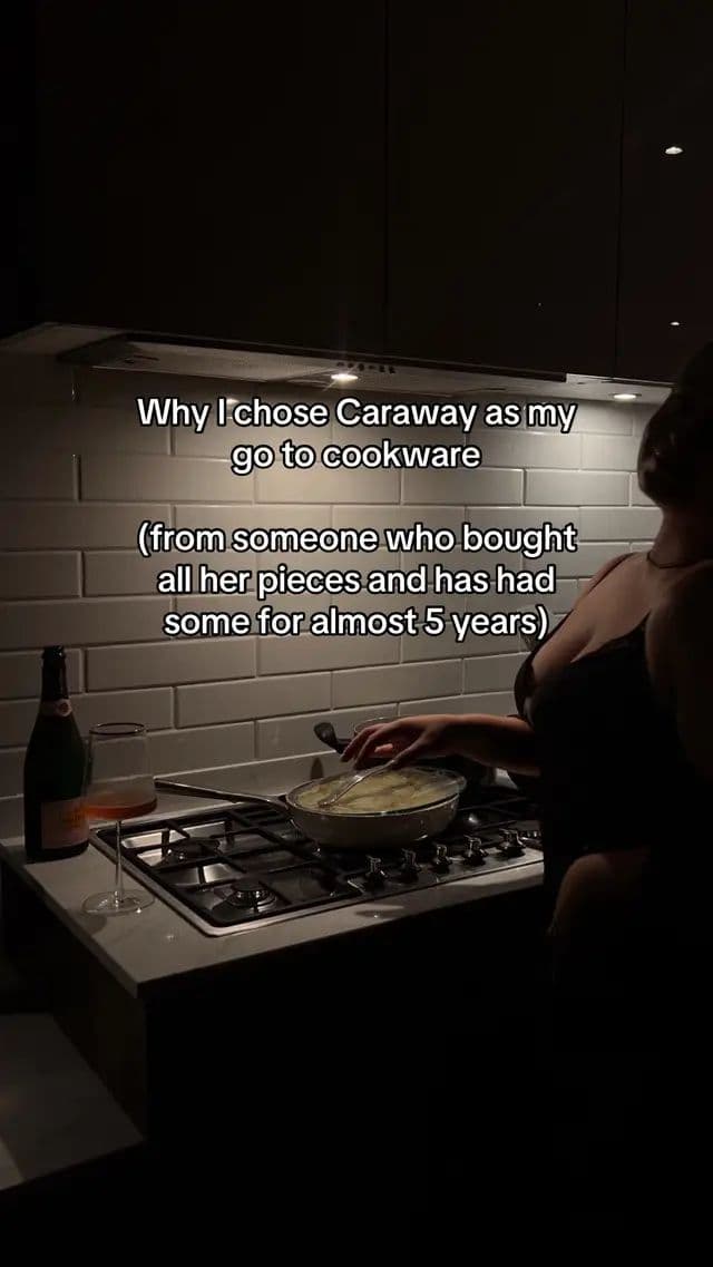 I love @Caraway Home soooo much, you can use code LHR for 10% off on their website :) #friendsofcaraway