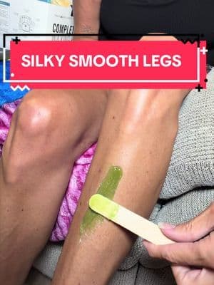 Want smooth legs? I have you covered with this beginners waxing kit! #tresswellness #ad #waxing #waxingkit #smoothlegs