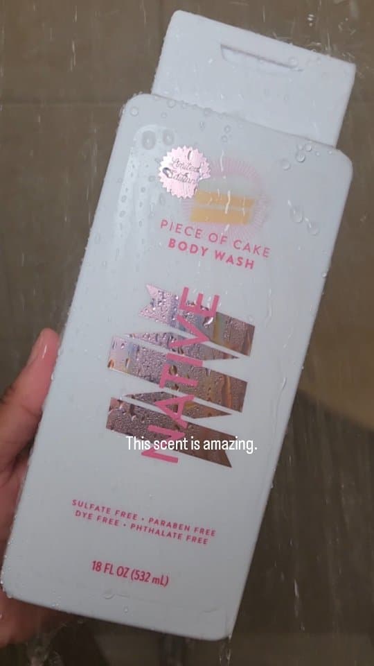 Shower = Fiesta with Native's Limited‑edition Piece of Cake Body Wash
P R O D U C T S 👇🏽
🍰 @native Limited‑edition P