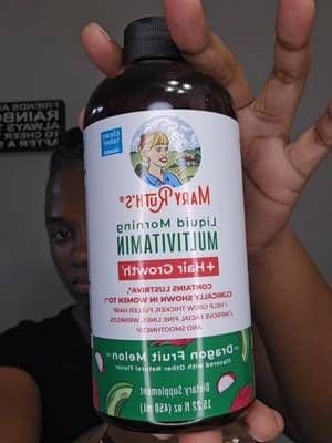 Daily vitamins that actually taste amazing! 🌺✨ MaryRuth’s Liquid Multivitamin in Dragon Fruit flavor is packed with essential nutrients to support energy, immunity, and overall wellness — without the giant pills. 💪🏽💖 Perfect for busy mornings, your hair, skin, and nails will thank you. One tablespoon a day = a healthier, happier you!" #MaryRuthOrganics #LiquidMultivitamin #DragonFruit #VitaminTok #DailyVitamins #TikTokShopFinds #TikTokMadeMeBuyIt #VitaminsForWomen #VitaminsForMen #HealthTok #ImmuneSupport #WellnessJourney #HairSkinNails #BeautyFromWithin #HealthyLifestyle #SelfCareDaily #FYP #ForYouPage #Viral #NaturalHair #NaturalHairJourney #4CHair #4BNaturalHair #NaturalHairCare #NaturalHairStyles #ProtectiveStyles #WashDay #WashAndGo #TwistOut #BraidOut #CurlyHair #CoilyHair #KinkyCurly #TeamNatural #NaturalHairTips #NaturalHairCommunity #Locs #AfroHair #HealthyHairJourney #Naturalista #HairGrowthJourney #NaturalCurls #HairTok #FYP #ForYou #ForYouPage #TikTokShop #TikTokShopFinds #TikTokShopHair #Viral #BeautyTok #HairCareTips #HairProducts #NaturalHairProducts #NaturalHairGoals #HairGrowthTips #NaturalHairLove