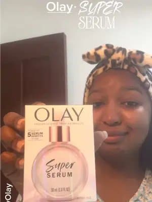 Probando el Olay Super Serum con 5 beneficios en 1 solo sérum: hidratación, firmeza, suavidad, luminosidad y un tono más uniforme. 🧴✨ ¡Menos pasos, más beneficios! 💕 #giftedbyOlay #OlaySuperSerum #Olay @Olay Skin Care