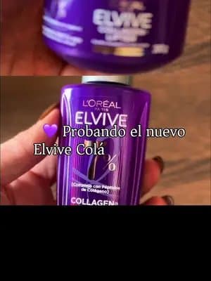 💜 Más cuerpo, más brillo, más confianza ✨ El cambio que mi cabello necesitaba. #LorealParisHairCare #PelazoConElvive #Publicidad #PelazoConForMe @L'Oreal Paris @For_Me