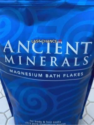 Ancient minerals finally dropped their prices #tiktokshopcreatorpicks #ancientminerals #magnesiumbathflakes