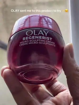 That iconic red jar for a reason ❤️✨ Smooth, hydrated, and glowing skin in one step. This formula just hits different! #OlayRegenerist #GiftedByOlay #OlayIcons #OnlyOlay #OlayUGC @Olay Skin Care @chimeable