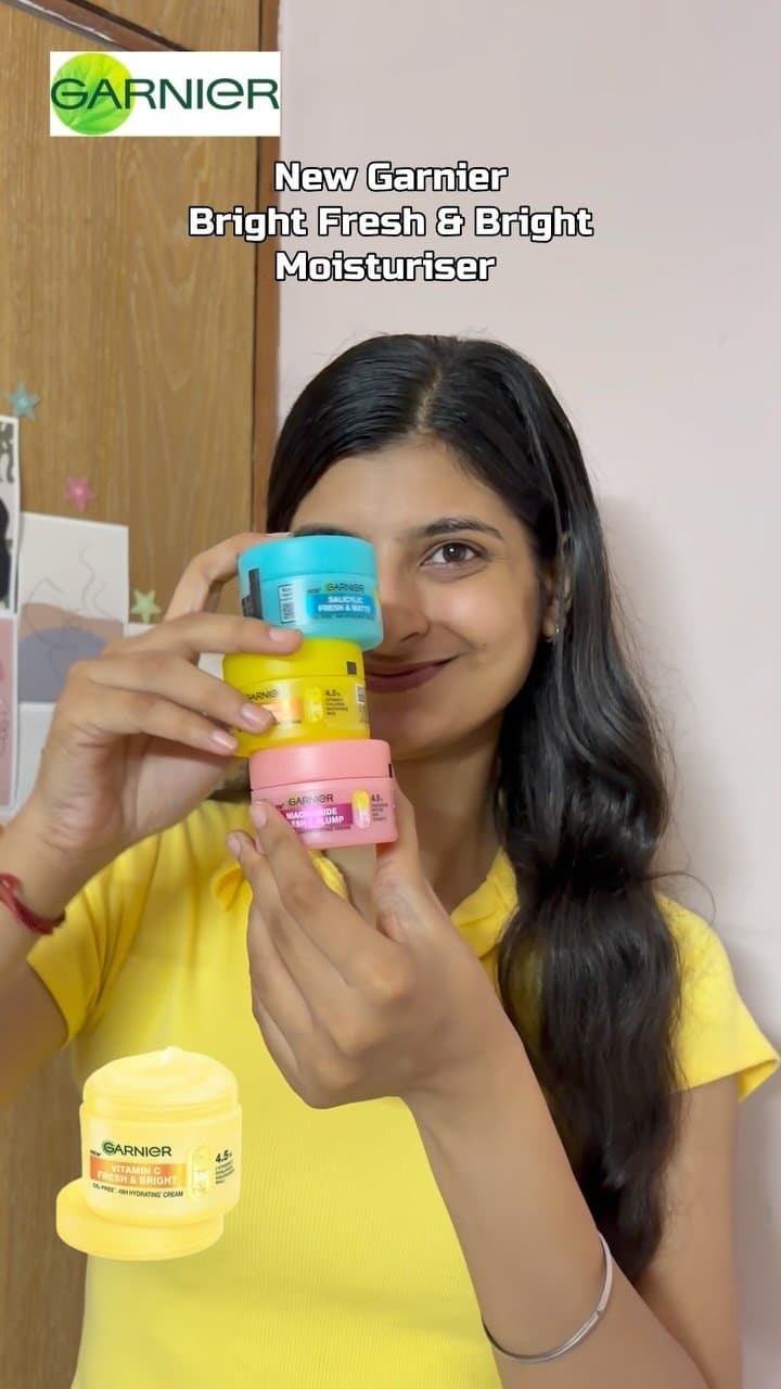 #Collaboration
Every day deserves fresh, hydrated skin. 💛 New Garnier Fresh & Bright Moisturizer delivers lasting comfo