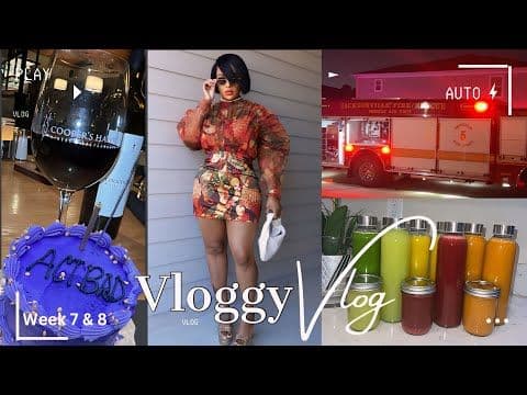 VLOG | Lord Jesus it’s a 🔥 + Juicing + She hit me + ROC Nation Inspo #ActBadBrunch + Andrea Iyamah