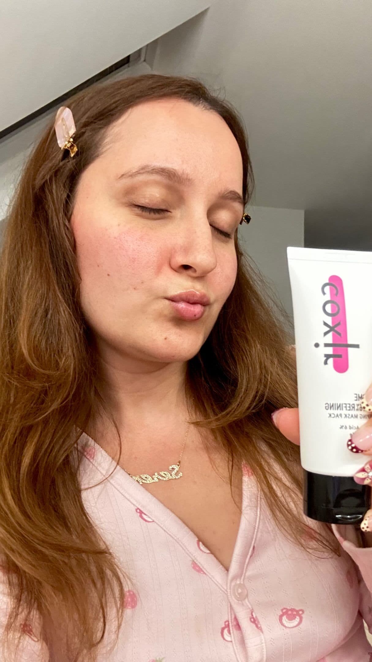 Wake up to smoother-looking skin overnight ✨✨
This is my new overnight essential for your Baby Glow Skin routine from @c