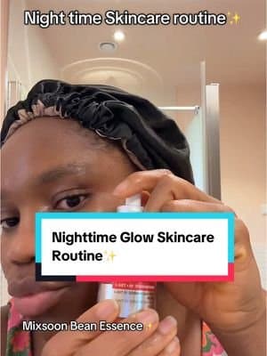 Night time glow✨ use code DATGIRL30 on YesStyle #creatorsearchinsights #glowskin #skincaretips #glowyskincare #skincare #skincareroutine #anua #yesstyle #yesstyleinfluencers #stylevana #anuacleansingoil #fypviralシ #asmrskincare