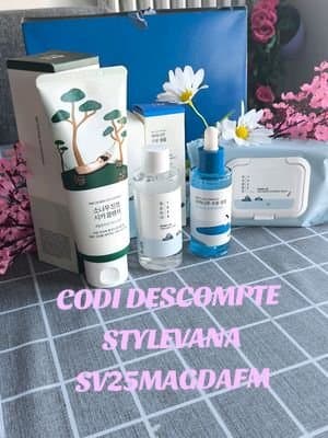 Avui vull agrair a @Stylevana per aquest premi; un pack de cosmètica coreana de @ROUNDLAB - 라운드랩 que porta llimpiador facial, tònic, una essència que pels ingredients pinta espectacular i unes tovalloles llimpiadores En un temps us conto que tal. Recordeu que Stylevana encara està de rebaixes amb uns preus espectaculars i ademés amb el meu codi descompte SV25MAGDAFM teniu un 25% de descompte extra i tot l'any. #premi #kskincare #kbeauty #stylevana #ad