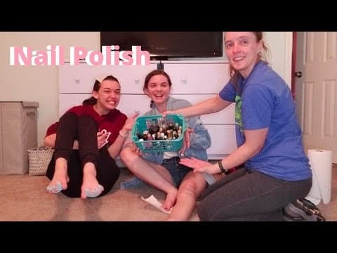 It Took Us Over An Hour To Go Through Nail Polish!