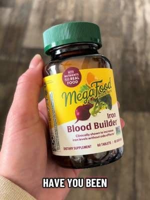Feeling drained? Low iron can hold you back. But what if there's a gentle way to replenish your energy? MegaFood's Blood Builder is clinically proven to effectively raise iron levels while being kind to your stomach. Made in the US with premium ingredients, this formula supports your vitality without digestive discomfort. Trust a brand trusted by experts for quality and safety. Recharge your energy and feel your best, try Blood Builder today! #megafood #bloodbuilder #irondeficiencycheck #ad #irondefiency