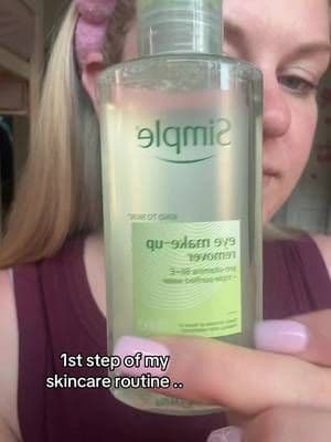 If you love wearing mascara , you will love this Simple eye makeup remover ๐โจ๐ฅฐ๐ค #SIMPLESQUADUK #SIMPLESQUADFAVES #AD