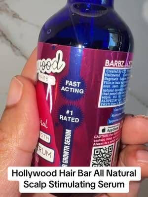 Hollywood Hair Barβs scalp serum features ingredients like rosemary and biotin in an easy dropper formula. Perfect for adding a little extra scalp care to wash day or your regular hair routine. ππ½ββοΈβ¨ #HollywoodHairBar #ScalpCare #HairSerum #NaturalHairCare #TikTokShop
