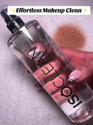 Clean brushes lead to flawless makeup! ✨ Say goodbye to bacteria and hello to healthy skin with IsoClean makeup brush cleaner. Let’s get cleaning, beauties! 💖 #flawlessmakeup #isocleanbrushcleaner #tiktokshopcybermonday #blackfriday #bfcm @ISOCLEAN