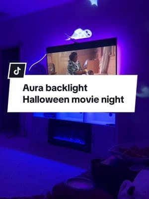 Aura backlight makes movie night so much better. Can’t wait for Christmas time! #tiktokshop #movienightideas #seasonalessentials #falldealsforyou #falldealsforyoudays #blackfridaydeals @Gypsy’s Gains