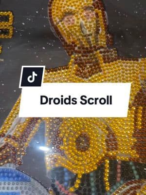 Droids Scroll #tiktokmademebuylt #tiktokshop #craftbuddy #droids #starwars