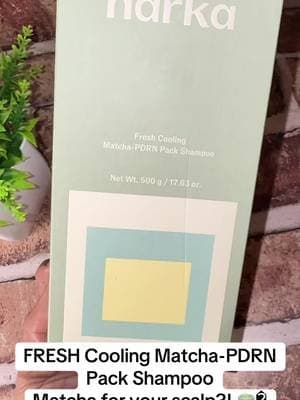FRESH Cooling Matcha-PDRN Pack Shampoo brings a refreshing twist to wash day! Its cooling, scalp-focused formula helps cleanse buildup while leaving your scalp feeling fresh and your hair cared for. 😍 Grab yours today! #FreshHaircare #MatchaShampoo #PDRNHaircare #ScalpCare #TikTokShop