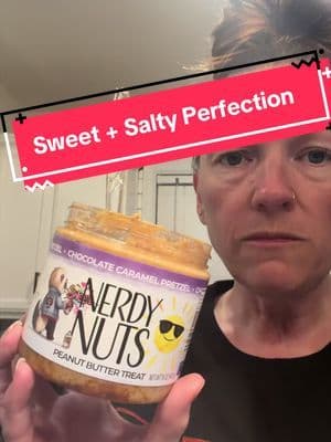 Perfect, sweet and salty combo with chocolate caramel and crunchy pretzel peanuts @Nerdy Nuts Shop #nerdynuts #snack #peanutbutter #foodtiktok #tiktokmademebuyit