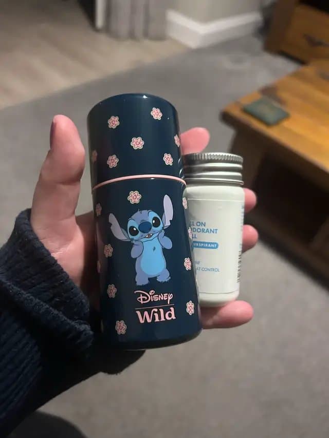 #ad I just recieved the cutest little PR package from @Wild Refill x @Disney 😭 I am a stitch obsessed girly and this is absolutely adorable! I’m so excited to try their roll-on formula as I am in LOVE with their stick deo (you best believe I have the snoopy case!)! If you want to grab the collection it’s now available on their website along with two incredible scents! #wildrefill #wild #wilddeodrant #ecofriendly