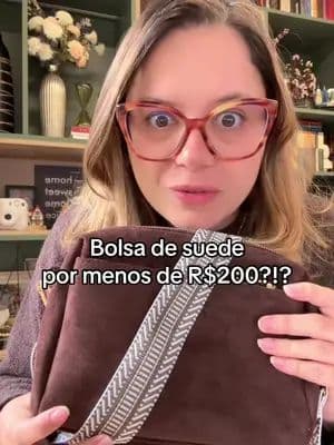Bolsa de suede, moderna e espaçosa, por menos de 200 reais?! É da @BOSTANTEN.BR é só tem no TikTok shop! #bolsamarrom #bolsafeminina #tiktokshopbr88