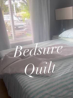 This is my go to Quilt for the household #quilt #homedecor #home #momsoftiktok #momlife #tiktokmademebuyit @Bedsure