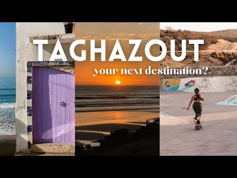 FIRST IMPRESSIONS of Taghazout, Morocco | HONEST Opinion!
