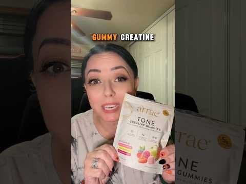 Creatine WITHOUT Powder?! 💪🍬 Trying Arrae TONE Gummies!