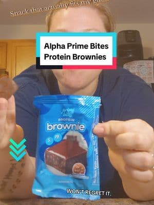 Trying to stay on track and satisfy the cravings? 👀 These @Prime Bites Protein Treats Brownies are my new go-to snack… soft, flavorful, and protein-packed without the guilt 🤎 If you’ve been looking for a sweet treat that actually fits your goals, THIS is the one. #protein #brownies #tiktokshop #tiktokshopfinds #postworkout