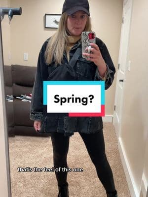 March OOTD #spanxleggings #allblackoutfit #amazonfinds #momoutfit #fashionover30