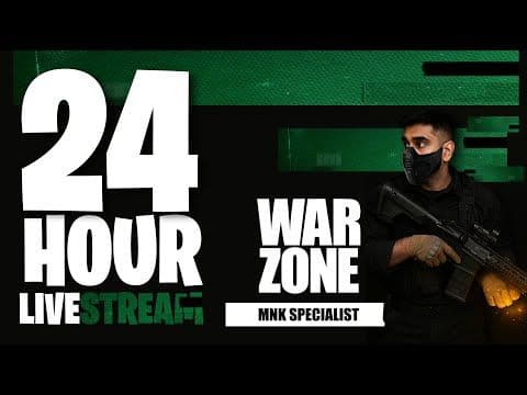 24 Hour Call of Duty Stream!! No Sleep! Warzone India Live