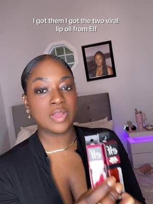 The famous elf lip oils #elf #elflipoil #elflipoilreview #tiktokshop #tiktokshopfinds #trendy #fyp #elfcosmetics