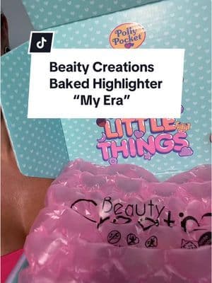 OMG #millenialsoftiktok Beaity Creations has this Polly Pocket Baked Highlighter! 😩 it’s so pretty too! I am geeking out over here 😅 #beautycreations #bakedhighlighter #highlighteronfleek #Inverted #tiktokshoprestock #tiktokshopcreatorpicks #creatoricons #tiktokshopmothersday
