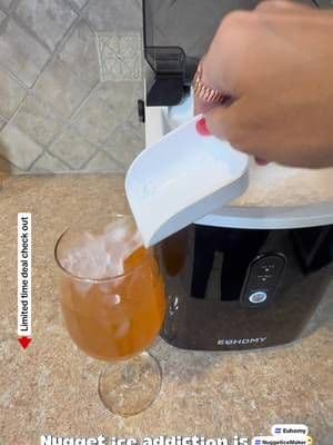 Don’t let this nugget of a limited time deal disappear. Check out that car and see the look on your face. If you’re addicted to soft, chewable, nugget eyes like me , this countertop nugget icemaker is the upgrade your kitchen needed. Great for every day drinks that home bar or parties. Are you team nugget ice, or still using basic cubes comment below 👇 Grab yours before this is gone. Other colors to choose from . ##countertop##homebaressentials##kitchenupgrade##tiktokshopfinds##nuggetice