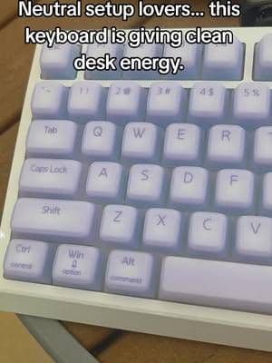 Neutral Keyboard Week pick! The EPOMAKER G84 Pro is compact, soft, pretty, customizable, and perfect for home, office, or travel setups. @Epomaker Keyboard #NeutralKeyboardWeek #KeyboardTok #EPOMAKER #DeskSetup #TikTokShop